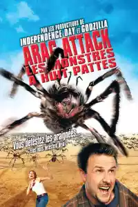 Jaquette du film Arac attack, les monstres à huit pattes