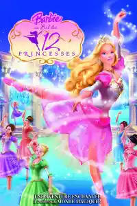 Jaquette du film Barbie au bal des douze princesses