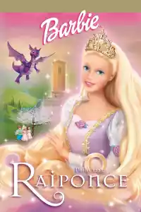 Jaquette du film Barbie, princesse Raiponce