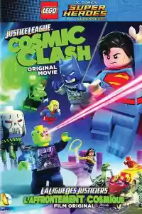 Jaquette du film LEGO DC Comics Super Héros - la ligue des justiciers  L'affrontement cosmique