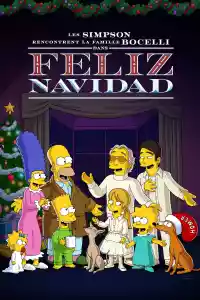 Jaquette du film Les Simpson rencontrent la famille Bocelli dans Feliz Navidad