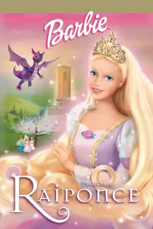 Jaquette du film Barbie, princesse Raiponce