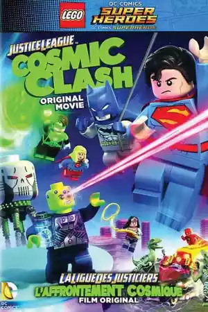 Jaquette du film LEGO DC Comics Super Héros - la ligue des justiciers  L'affrontement cosmique