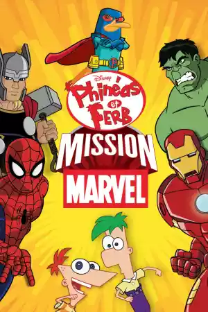 Jaquette du film Phinéas et Ferb : Mission Marvel