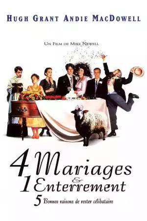 Jaquette du film Quatre mariages et un enterrement